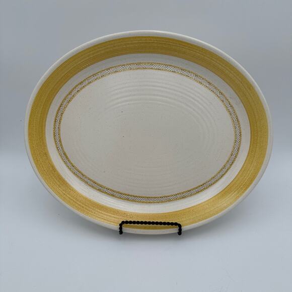 Vintage Platter by Franciscan in Hacienda Gold Pattern 13 inch - Picture 1 of 6